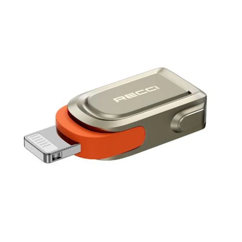 تبدیل اتصال USB3 به لایتنینگ آیفون RECCI