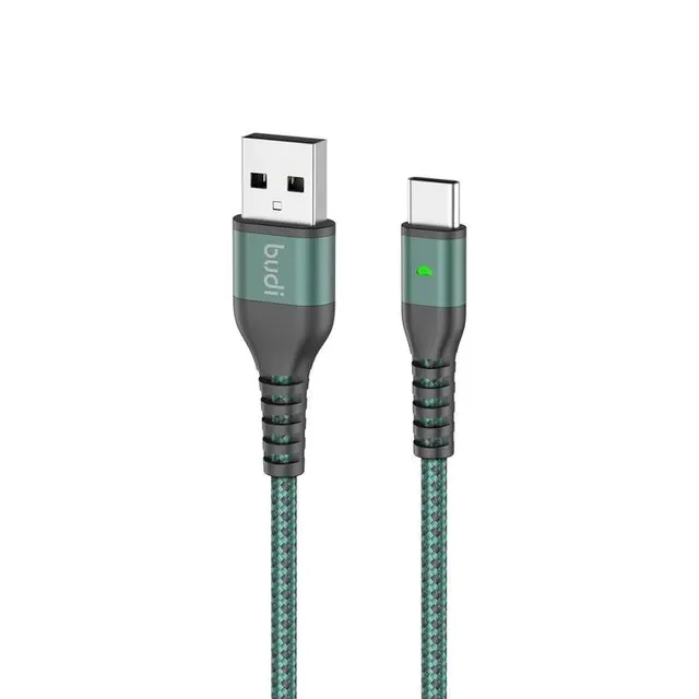 کابل کنفی تایپ سی بودی budi USB-A to Type-C