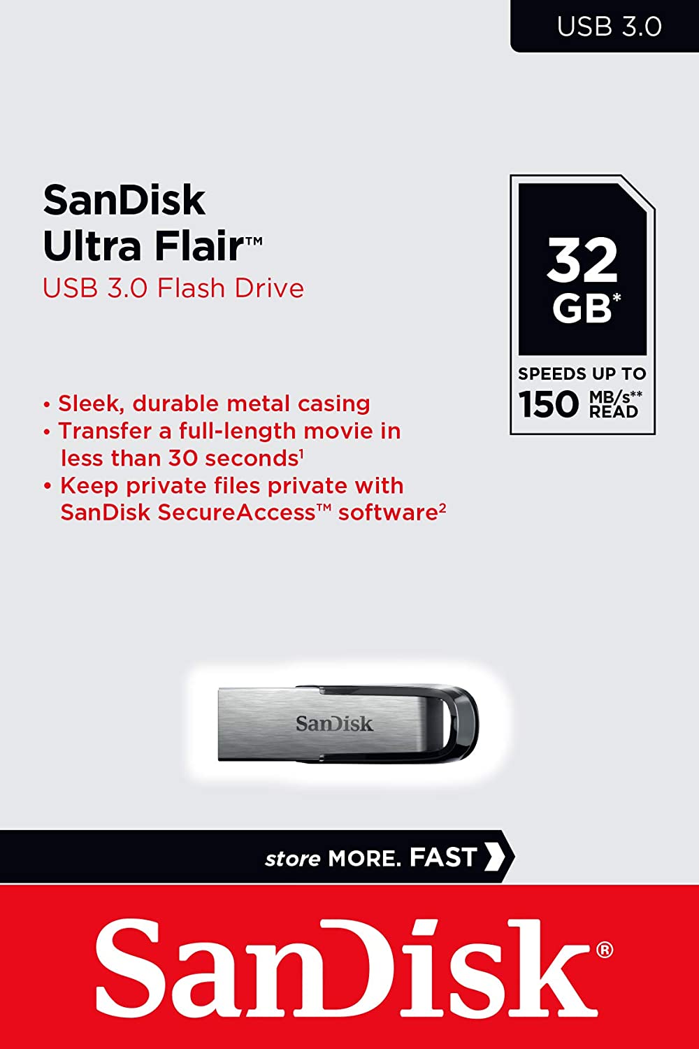 فلش سندیسک Sandisk Flair 32GB