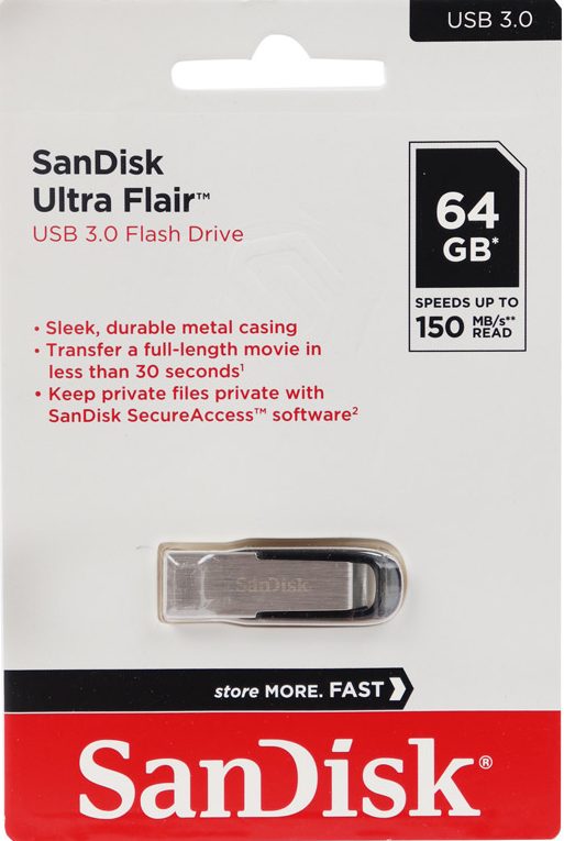 فلش سندیسک Sandisk Flair 64GB