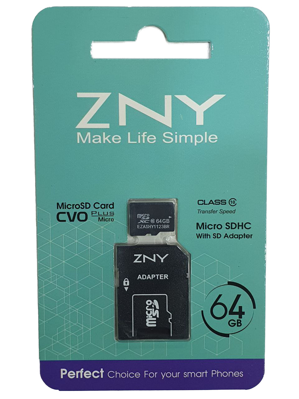 کارت حافظه 64 گیگابایت / ZNY Micro 64GB