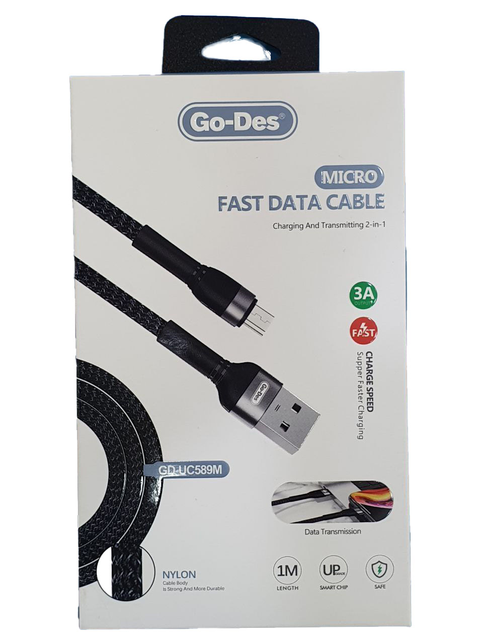 کابل کنفی میکرو Go-Des Micro USB