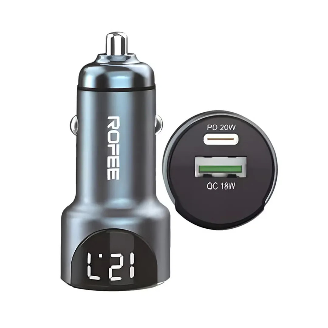 شارژر فندکی خودرو Rofee 20W